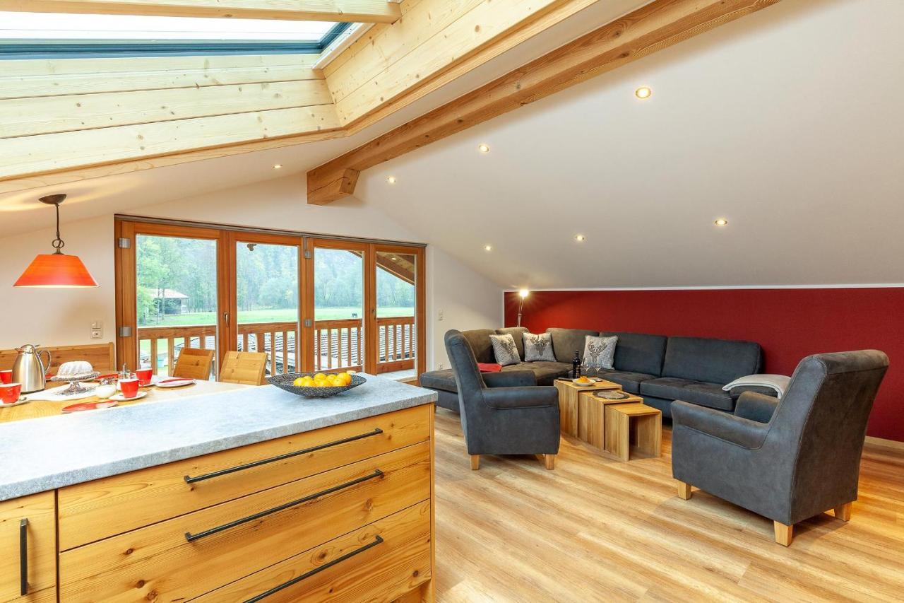 Ferienwohnung Staffen Unterwossen Bagian luar foto